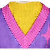 Enfant KPop Demon Hunters(2025) Mystery Saja Tenue de Gilet Violet Cosplay Costume