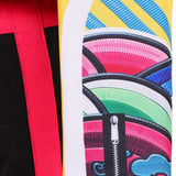 Enfant KPop Demon Hunters(2025) Rumi Tenue Jaune et Noire Cosplay Costume