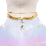 Enfant KPop Demon Hunters(2025) Rumi What It Sounds Like Tenue Cosplay Costume Ver.2