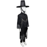 Enfant Kpop Demon Hunters(2025) Saja Boys Tenue Noire Cosplay Costume