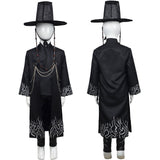 Enfant Kpop Demon Hunters(2025) Saja Boys Tenue Noire Cosplay Costume