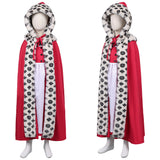 Enfant La Reine des Neiges 1967 Gerda Tenue Rouge Cosplay Costume