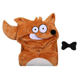 Enfant Le Grand Méchant Renard et Autres Contes... Renard Pyjama Orange Cosplay Costume