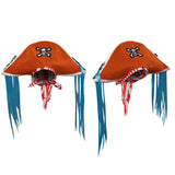 Enfant One Piece Buggy Chapeau+Bandeau Cosplay Accessoire