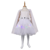 Enfant Princess Leia Robe en Maille Cosplay Costume Design Original