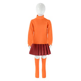 Enfant Scooby Doo Where Are You Velma Dinkley Cosplay Costume