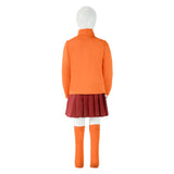 Enfant Scooby Doo Where Are You Velma Dinkley Cosplay Costume