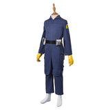 Enfant Skeleton Crew(2024) KB Tenue Bleue Cosplay Costume