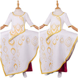 Enfant Spellbound(2024) Princess Ellian Robe Blanche Cosplay Costume