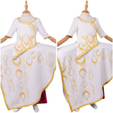 Enfant Spellbound(2024) Princess Ellian Robe Blanche Cosplay Costume