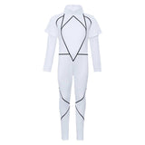 Enfant Stranger Things Saison 5 Kali‌ Combinaison Blanche Cosplay Costume