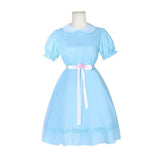 Enfant The Shining Les Doubles Robe Bleue Cosplay Costume