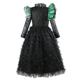 Enfant Wicked Elphaba Robe Noir Costume Pour Halloween Carnaval