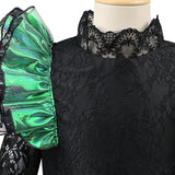 Enfant Wicked Elphaba Robe Noir Costume Pour Halloween Carnaval