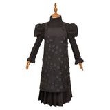 Enfant Wicked: For Good(2025) Elphaba Tenue de Jupe à Bretelles Noire Cosplay Costume