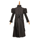 Enfant Wicked Elphaba Tenue de Jupe à Bretelles Noire Cosplay Costume