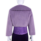 Enfant Zootopia 2(2025) Gazelle Tenue Violette Cosplay Costume