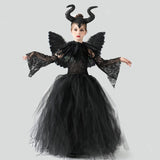 Fille Maléfique TuTu Robe Cosplay Costume Halloween