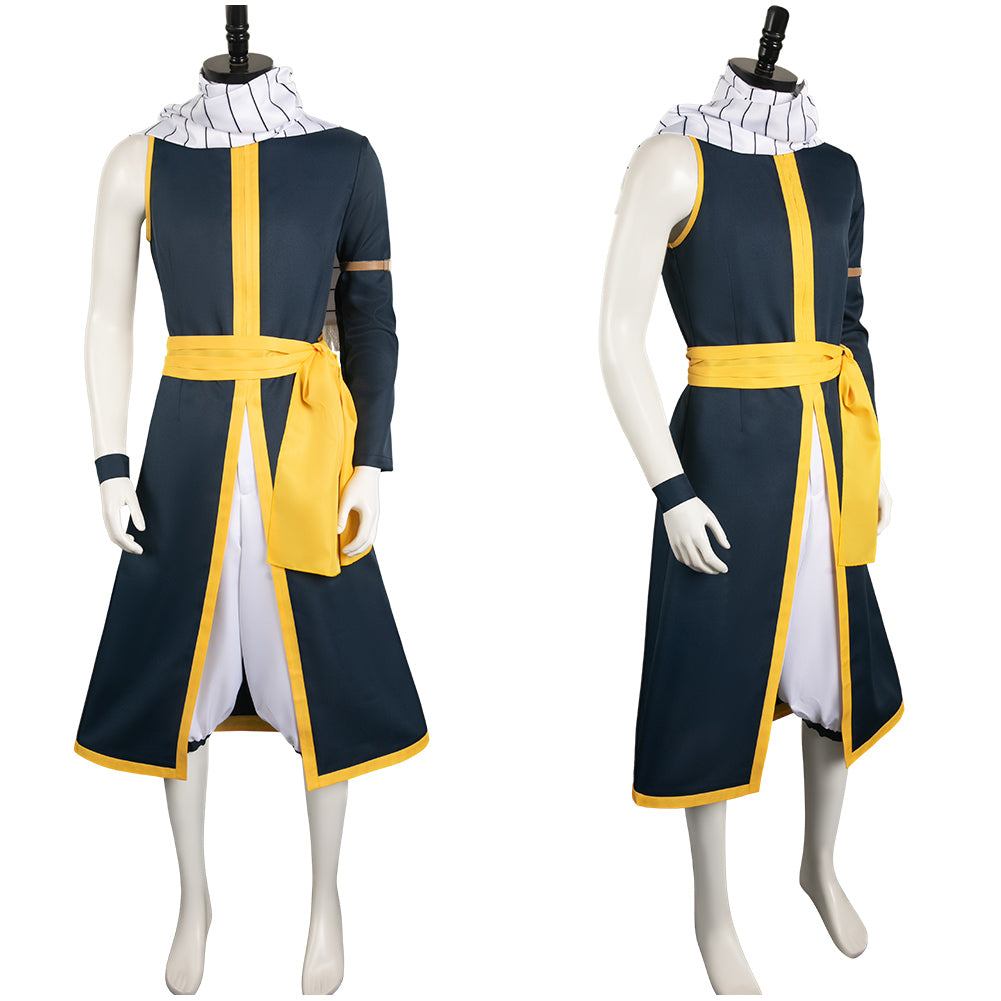 Natsu Dragneel Tenue Bleue Cosplay Costume – Cosplaycart.fr