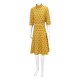 Fantastic Mr. Fox Mme Felicity Renard Robe Jaune Cosplay Costume