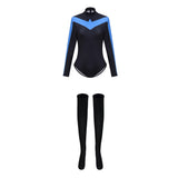 Femme Batman(2026) Nightwing Tenue Bleue Cosplay Costume
