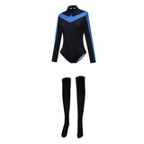 Femme Batman(2026) Nightwing Tenue Bleue Cosplay Costume