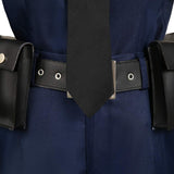 Femme Film Zootopia 2(2025) Judy Hopps Uniforme Bleu Cosplay Costume