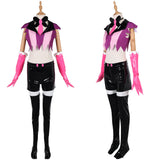 Femme Hazbin Hotel 2(2025) Angel Dust Tenue de Gilet Cosplay Costume