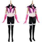 Femme Hazbin Hotel 2(2025) Angel Dust Tenue de Gilet Cosplay Costume