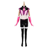 Femme Hazbin Hotel 2(2025) Angel Dust Tenue de Gilet Cosplay Costume