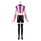 Femme Hazbin Hotel 2(2025) Angel Dust Tenue de Gilet Cosplay Costume