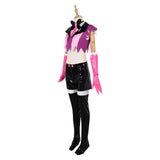 Femme Hazbin Hotel 2(2025) Angel Dust Tenue de Gilet Cosplay Costume
