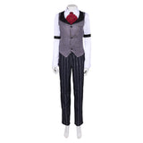 Femme Hazbin Hotel 2(2025) Sir Pentious Tenue Grise Cosplay Costume