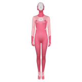 Femme Invincible(2024) Atom Eve Combinaison Rose Cosplay Costume