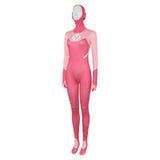 Femme Invincible(2024) Atom Eve Combinaison Rose Cosplay Costume