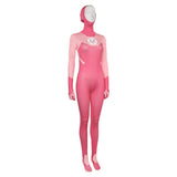 Femme Invincible(2024) Atom Eve Combinaison Rose Cosplay Costume