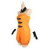 Femme Jeu Splatoon Callie Orange Cosplay Costume