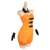 Femme Jeu Splatoon Callie Orange Cosplay Costume