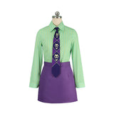 Femme JoJo‘s Bizarre Adventure Yoshikage Kira Tenue Violette Cosplay Costume