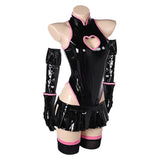Femme Lingerie Noir Sexy Costume pour Halloween Carnaval