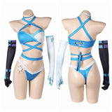 Femme Luna Snow Lingerie Sexy Cosplay Costume