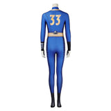 Femme TV Fallout(2024) Lucy MacLean Vault 33 Combinaison d'Abri Cosplay Costume