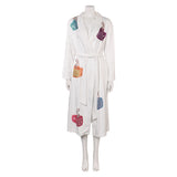 Fight Club The Narrator Peignoir Blanc Cosplay Costume