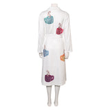 Fight Club The Narrator Peignoir Blanc Cosplay Costume