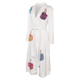 Fight Club The Narrator Peignoir Blanc Cosplay Costume