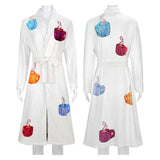 Fight Club Tyler Durden Tyler Durden Peignoir Blanc Cosplay Costume