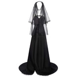 Beetlejuice 2 Astrid Deetz Robe Noire Cosplay Costume