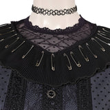 Film Beetlejuice 2(2024) Lydia Deetz Robe Noire Courte Cosplay Costume
