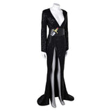 Film Elvira: Mistress of The Dark Elvira Robe Noire Cosplay Costume