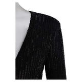Film Elvira: Mistress of The Dark Elvira Robe Noire Cosplay Costume